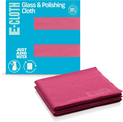 Vista 18 de E-Cloth - Paños para vidrio y pulido, limpiador de vidrio de microfibra premium, ideal para ventanas, vidrio y espejos, lavable y reutilizable