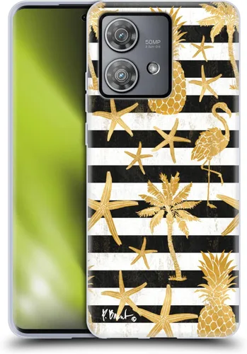 Vista 13 de Head Case Designs Officially Licensed Paul Brent Agate Mermaid Coastal Soft Gel Case Compatible with Motorola Edge 40 Neo 5G