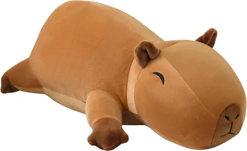 Vista 14 de SQEQE Peluche de ajolote con peso, animal de peluche de ajolote con peso, lindo juguete de almohada rosa suave, regalo para niños y adultos, 9.8