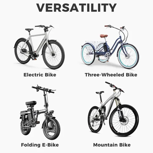 Vista 6 de 20x4.0/ 20x3.0/ 26x4.0 Fat Bike Tires, 20x4/ 20x3/ 26x4 Fat Tire Tube and Bicycle Repair Tool Kit, Foldable Heavy Duty Off-Road Bike, Ebike Fat