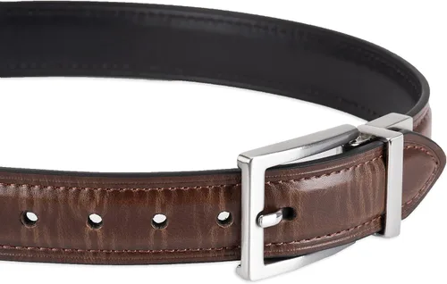 Vista 4 de Dockers Boys Big Reversible Two-In-One Dress and Casual Belts