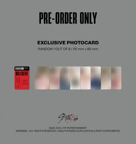 Vista 6 de Dreamus Stray Kids - MAXIDENT [CASE ver.] Álbum+Beneficio de preventa (ver al azar)