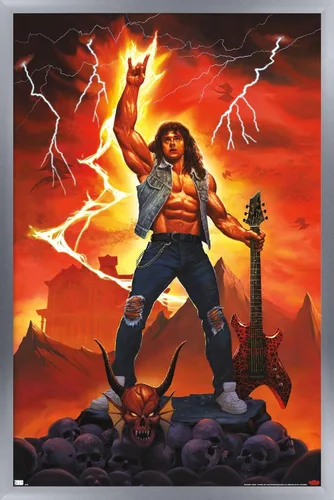 Vista 12 de Trends International Netflix Stranger Things: Season 4 - Póster de roca en la pared, 14.725 x 22.375 pulgadas, versión enmarcada de madera