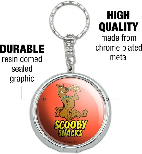 Vista 4 de Scooby Snacks - Llavero de bolsillo portátil para viaje, con soporte para cigarrillos