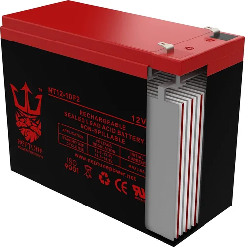 Vista 6 de Batería de repuesto de 12 V 10 AH para scooter Lashout de 24 voltios y 400 vatios - 2