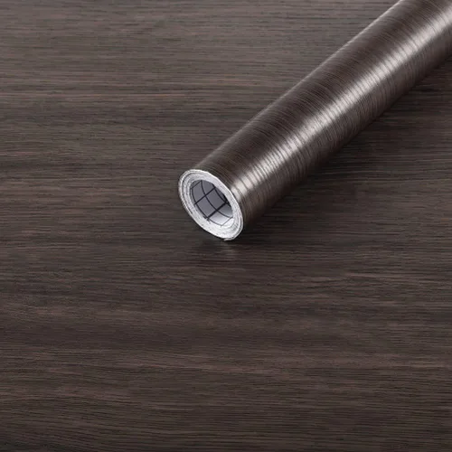 Vista 14 de Arthome - Papel tapiz para despegar y pegar, contacto de madera negra, papel tapiz negro, papel tapiz autoadhesivo y extraíble para encimera Negro