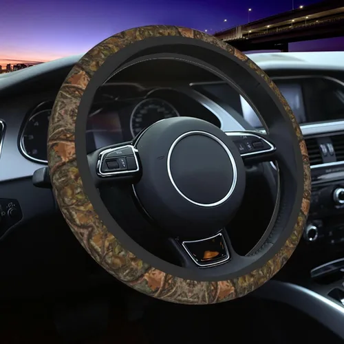 Vista 30 de Funda para volante MINIOZE de ojos malvados azules con luna mágica, accesorios para automóvil, linda para mujeres y niñas, universal de 15 pulgadas