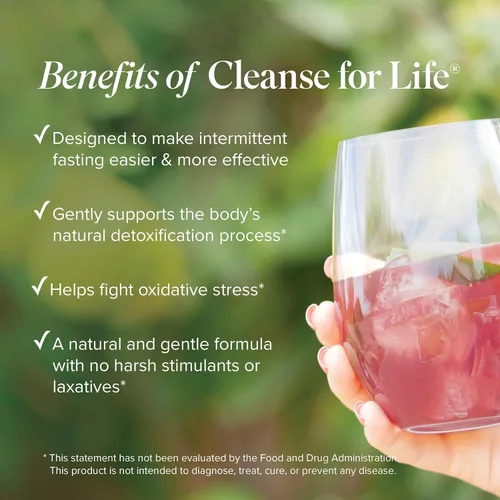 Vista 4 de Isagenix Cleanse for Life - Suplemento en polvo para limpiar bebida sin laxantes ni diuréticos - Apoya el metabolismo con vitamina B12 y niacina