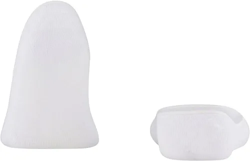 Vista 2 de FALKE Calcetines invisibles de corte medio para hombre, ligeros y frescos, algodón sostenible, agarre antideslizante en el talón, agradable a la piel