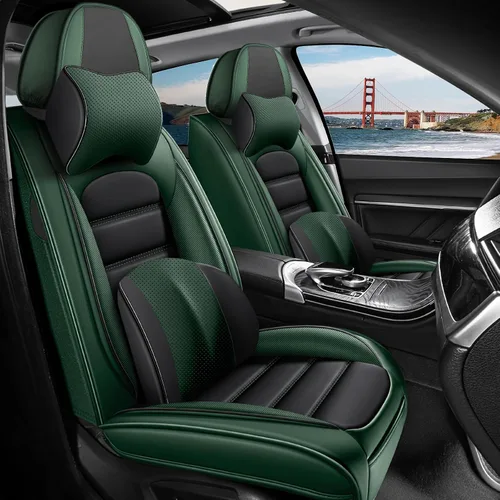 Vista 22 de Funda de cuero de 2 asientos para Mazda CX-3 CX-30 CX-5 CX-50 MX-30, antideslizante, impermeable, resistente al desgaste, funda universal