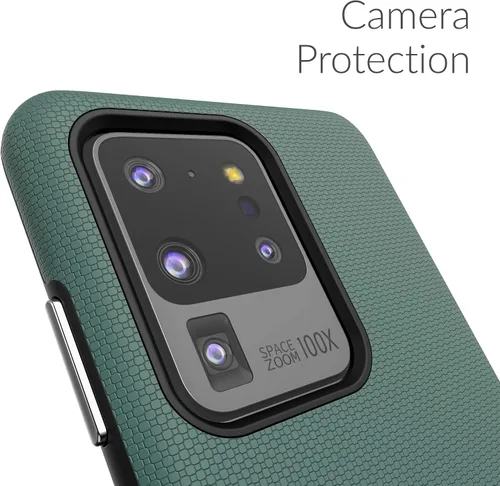 Vista 3 de Crave Funda Dual Guard para Samsung Galaxy S20 Ultra - Verde bosque