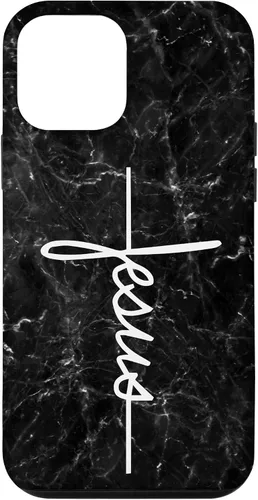 Vista 16 de iPhone 12 Pro Max - Carcasa para teléfono cristiano, diseño de Jesús