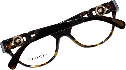 Vista 6 de Gafas graduadas Versace VE 3305 108 Havana, Habana