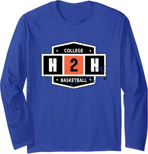 Vista 4 de H2H College Fantasy - Camiseta de manga larga para baloncesto Negro