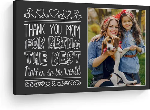 Vista 28 de Smile Art Design Impresión en lienzo personalizada: arte de pared con fotos personalizadas, hecho a pedido en Estados Unidos, lienzo premium