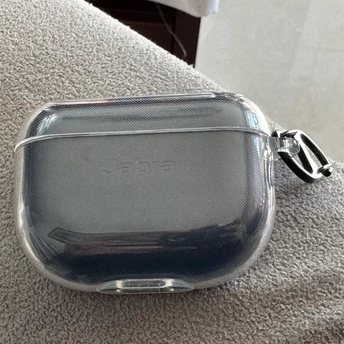 Vista 9 de DAYJOY Paquete de 2 fundas transparentes de TPU suave compatibles con Jabra Elite 10/Elite 8 Active/Elite 8 Active Gen 2/Elite 10 Gen 2, funda