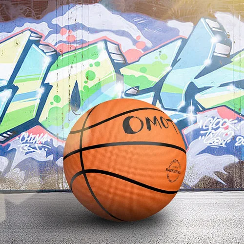 Vista 4 de Baloncesto que brilla en la oscuridad, baloncesto con luz LED, bola brillante nocturna, accesorios de regalo deportivo para niños y niñas de 8 a 12