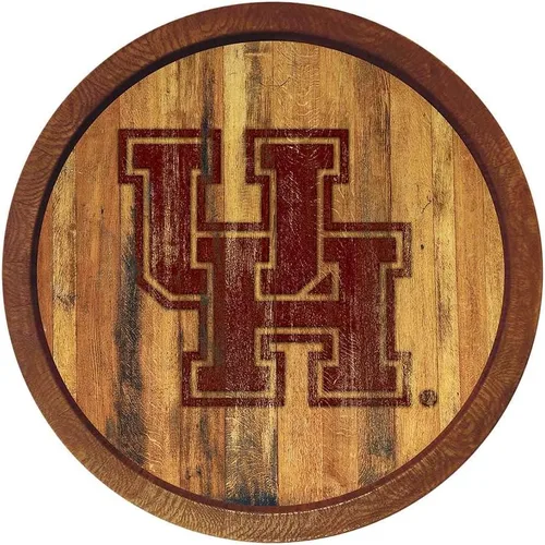 Vista 41 de The Fan Brands NCAA Alabama Crimson Tide: "Faux" - Letrero de barra del equipo deportivo, decoración para el hogar, dormitorio, garaje, oficina
