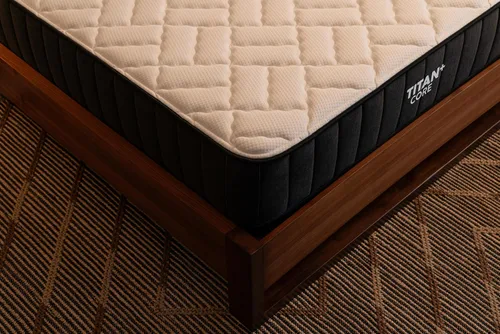 Vista 2 de Brooklyn Bedding Colchón tamaño individual Titan de 12 pulgadas Alivio de presión