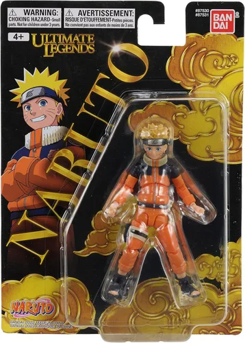 Vista 9 de Ultimate Legends - Figura de acción de Naruto Uzumaki (joven) de Naruto de 5 pulgadas