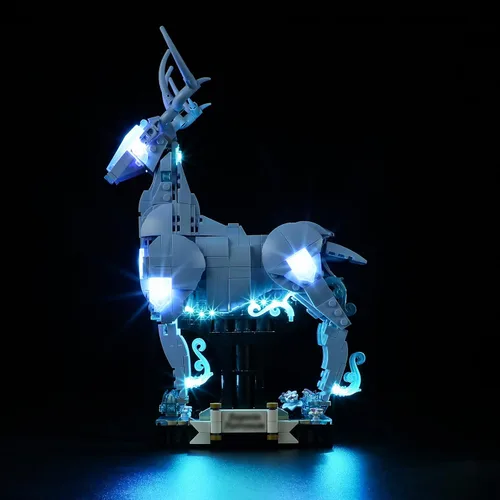 Vista 5 de LIGHTAILING Luz para Lego - 76414 Expecto Patronum - Kit de iluminación LED compatible con modelo de bloques de construcción Lego - NO incluye