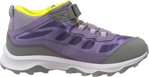 Vista 4 de Merrell Botas de senderismo unisex Moab Speed Mid AC impermeables (niños pequeñosniños grandes)