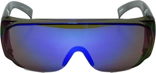 Vista 4 de Calabria 1003 Gafas de seguridad grandes que se ajustan sobre anteojos graduados Fitover para hombres y mujeres, envolventes, tintadas