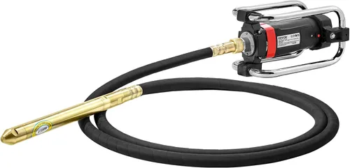 Vista 10 de VEVOR Vibrador de concreto manual, vibrador eléctrico de 800W 13000 VPM, herramienta eléctrica de vibración de concreto con vara de 6.6 pies / 2m