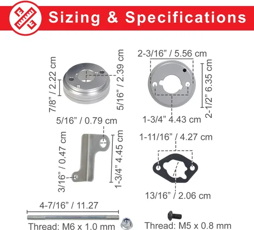 Vista 4 de AlveyTech Kit de admisión de filtro de aire Predator de alto rendimiento para 212 cc, 224 cc, 6.5 Hp, aumenta el rendimiento de tu motor, accesorios