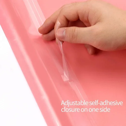 Vista 3 de EULANT 10 fundas de plástico transparente con cierre autoadhesivo ajustable, cubierta transparente para chaqueta, tamaño 16K para libros de 7.5 x