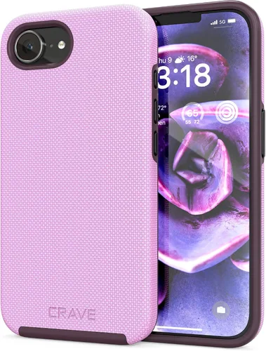 Vista 11 de Funda Crave Dual Guard compatible con iPhone 16e, funda de doble capa de protección contra golpes para iPhone 16e (6.1") - Aqua