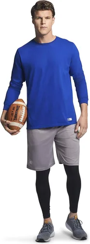 Vista 6 de Russell - Camiseta de manga larga de algodón para hombre