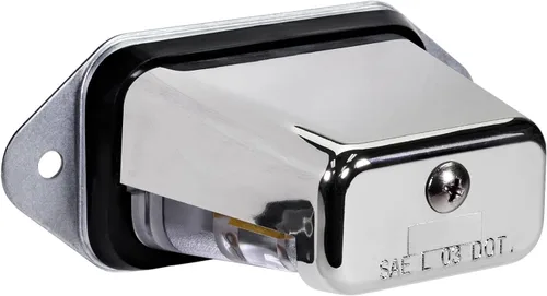 Vista 12 de TRUE MODS Luz LED Negra para Placa de Matrícula para Remolque de Barco [Montaje de Perno] [DOT FMVSS 108] [SAE L] [Impermeable] [12V DC] Lámpara
