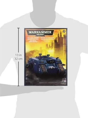 Vista 3 de Games Workshop Space Marine Land Raider Tanque Warhammer 40k