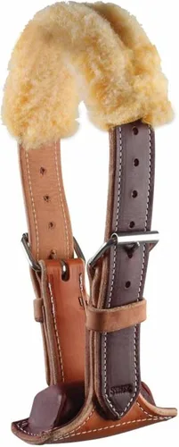 Vista 5 de Professional's Choice The Dare Cribbing Control Collar Protección de cuero duradero para caballos Ajuste ajustable totalmente reversible