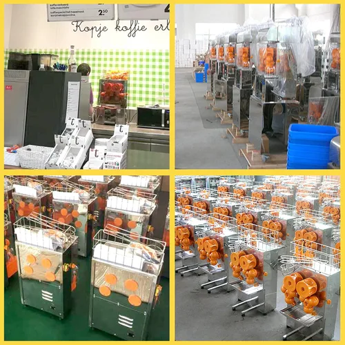 Vista 9 de Exprimidor comercial de naranja de 110 V, extractor de exprimidor de masticación lenta fácil de limpiar con caja de filtro extraíble, exprimidor