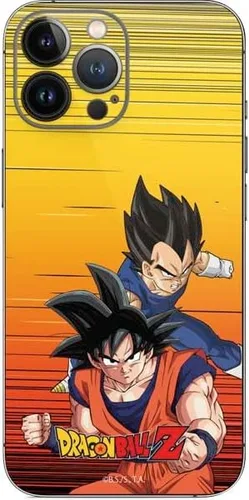 Vista 19 de Skinit Calcomanía para teléfono compatible con iPhone 14 Pro Max, diseño oficial de Dragon Ball Z Red Ribbon Army