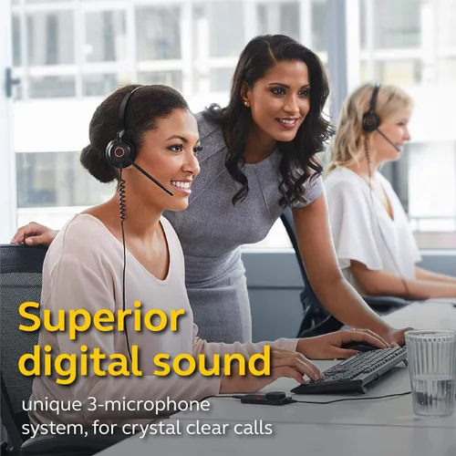 Vista 3 de Jabra Engage 75 audífonos inalámbricos profesionales, de comunicaciones unificadas