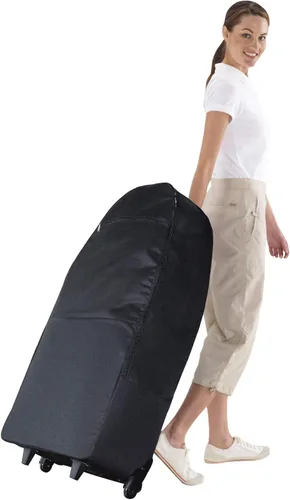 Vista 8 de Master Massage Apollo - Silla de masaje portátil de tamaño extragrande, ligera, de aluminio, plegable, postura sentada, silla de masaje plegable