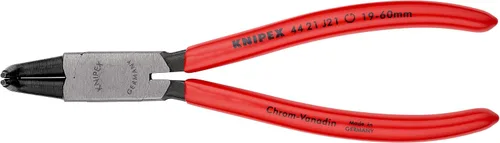 Vista 3 de KNIPEX Alicates internos de anillo de presión en ángulo de 90 puntas forjadas