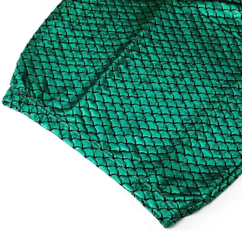 Vista 4 de Zoestar Falda de sirena, falda de playa con escamas de pez, falda larga de sirena a la moda, disfraces de fiesta para mujeres y niñas