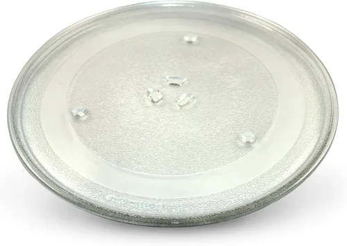 Vista 4 de HQRP Bandeja giratoria de vidrio de 12.5 pulgadas compatible con Hotpoint WB49X10069 RVM1535 RVM1535DM1BB RVM1435 RVM1435WH001 RVM1435WK01 RVM1425