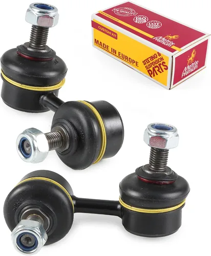 Vista 244 de Metrix Premium Piezas de Chasis - Kit de 2 piezas de Eslabón de Estabilización de Barra Antirrollio Delantera Compatible con 2006-2009 Mitsubishi