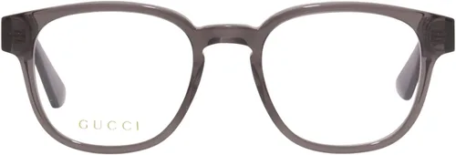 Vista 2 de Gucci GG 0927O 004 - Lentes rectangulares de plástico gris de 1929in Gris Transparente Gris