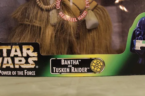 Vista 2 de Star Wars Poder de la Fuerza 2 Bantha & Tusken Raider