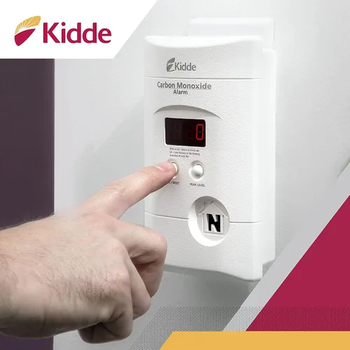Vista 6 de Kidde - Detector de monóxido de carbono, enchufe de pared con respaldo de batería de 9 voltios, pantalla LED digital - 2