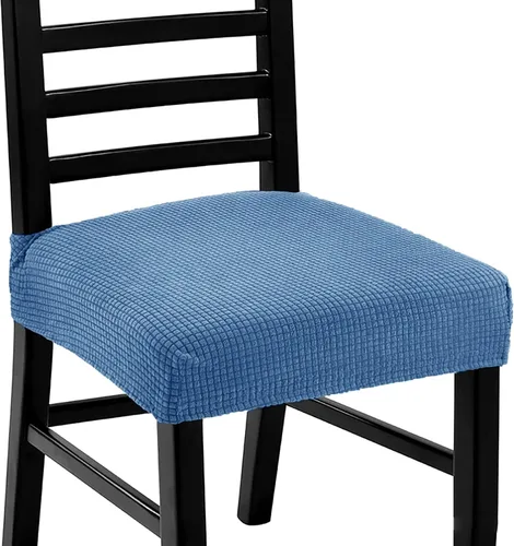 Vista 12 de Fundas para sillas de comedor, fundas lavables para sillas de comedor, fundas elásticas para sillas de comedor, fundas de asiento elásticas