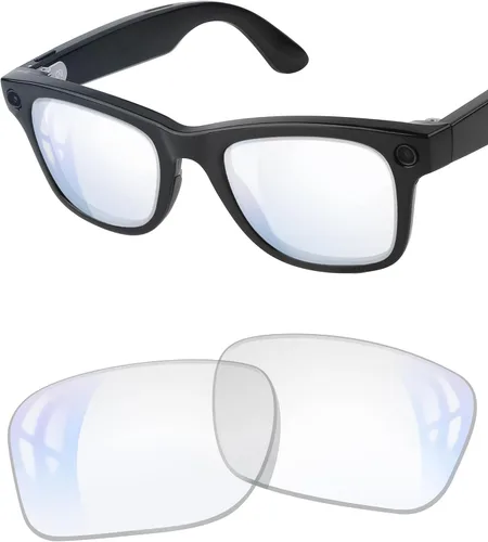 Vista 24 de 1.6MM Polarized Replacement Lenses for Ray-Ban Meta RW4006 / RW4008 Negro carbón - Policarbonato polarizado