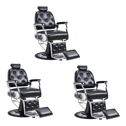 Vista 10 de Dir Silla de peluquería, sillas de peluquería resistentes color rojo Titan