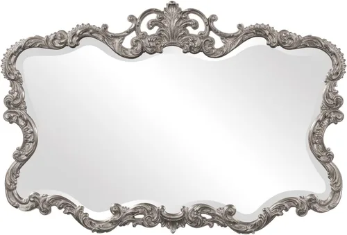 Vista 12 de Howard Elliott - Espejo decorativo rojo Talida antiguo para pared, gran punto focal rectangular, para dormitorio, sala de estar y tocador, espejo